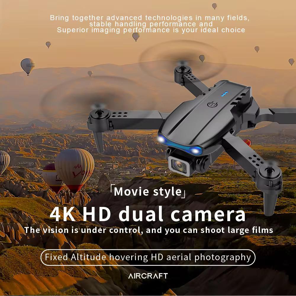 E99 PRO WiFi FPV HD Camera 4K Quadcopter Flight - Image 4
