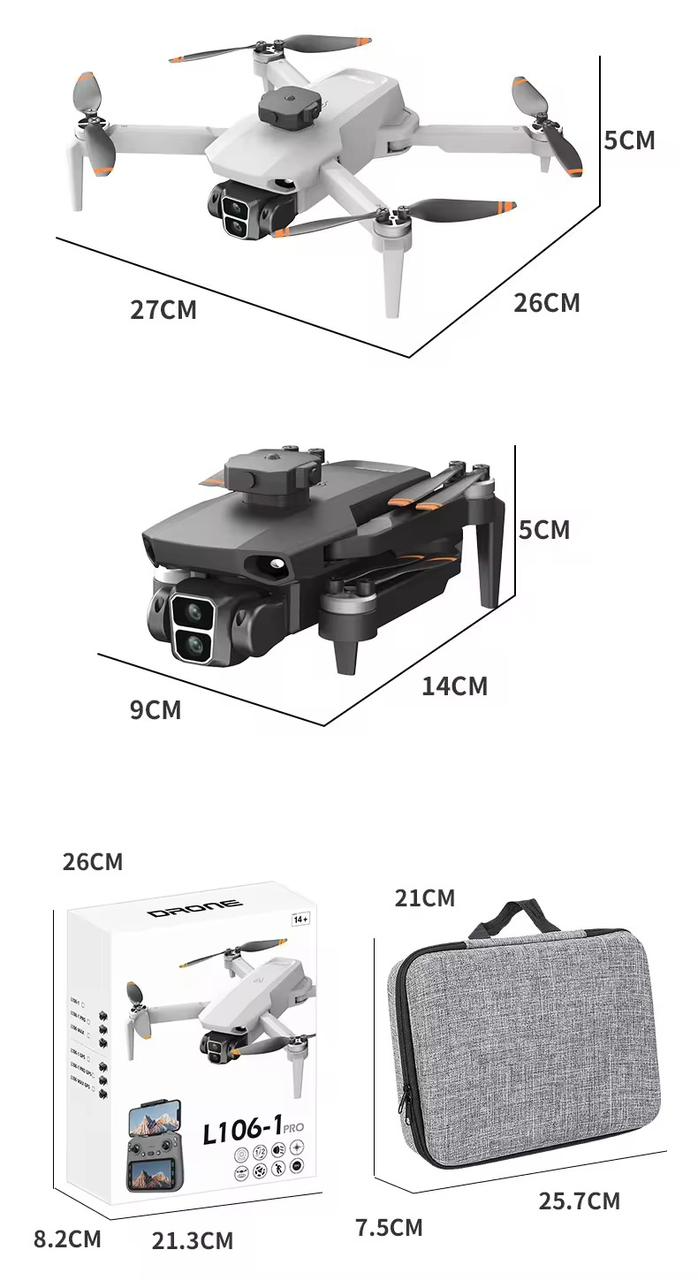 LYZRC L106-1 PRO GPS Drone - Image 3